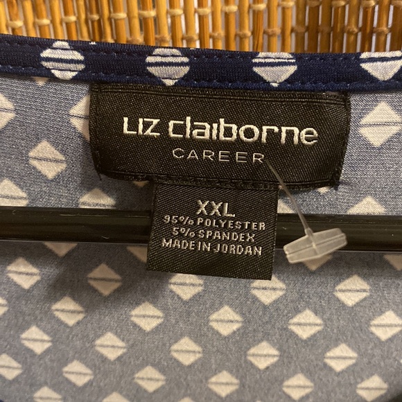 Liz, Clairborne Blouse 2X - Picture 3 of 5